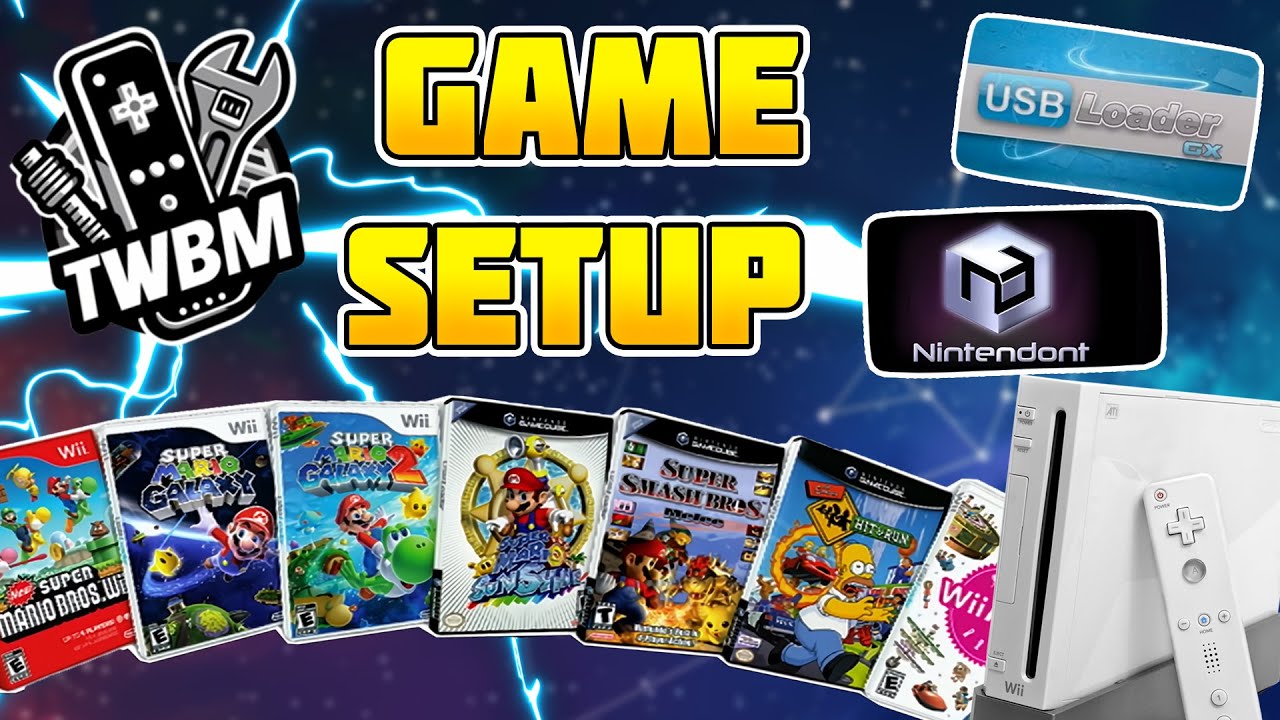НОВЫЙ способ настройки игр Wii и GameCube для USB Loader GX и Nintendont
