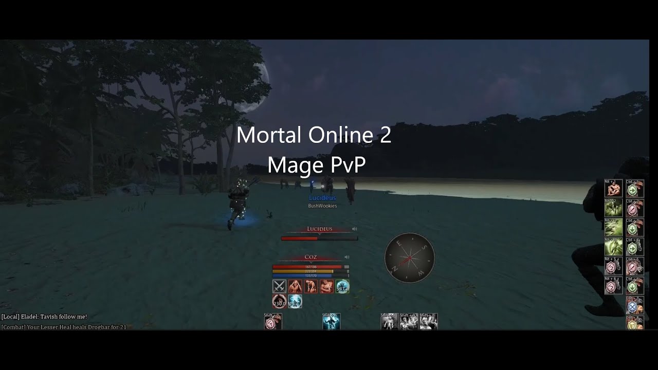 Mortal Online 2, Tamer Mage, Jungle PvP.