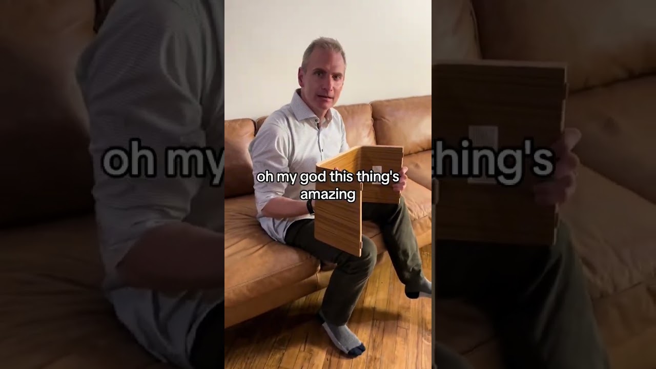 My dad&rsquo;s first time using a Squatty Potty&hellip;