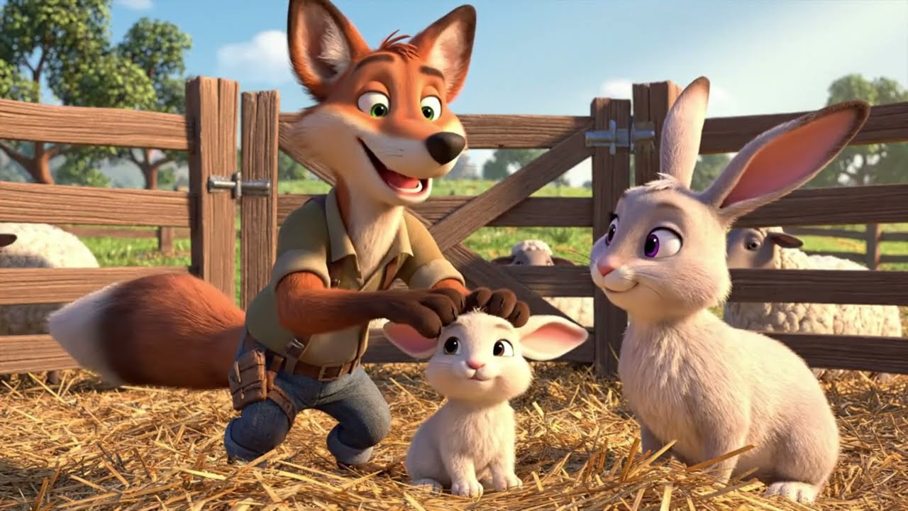 Zootopia 2 | Nick and July’s Family Farm Experience  | Nick, July & Baby