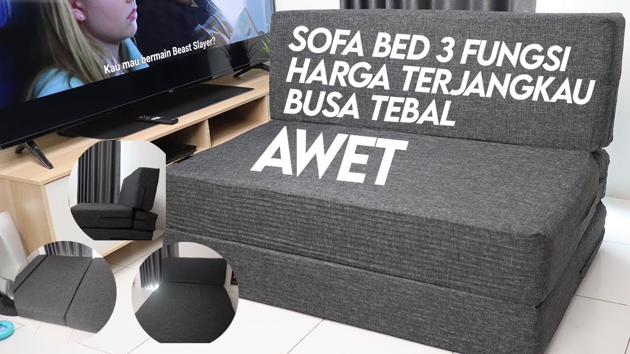 REVIEW SOFA BED TRENDY MINIMALIS MURAH MERIAH