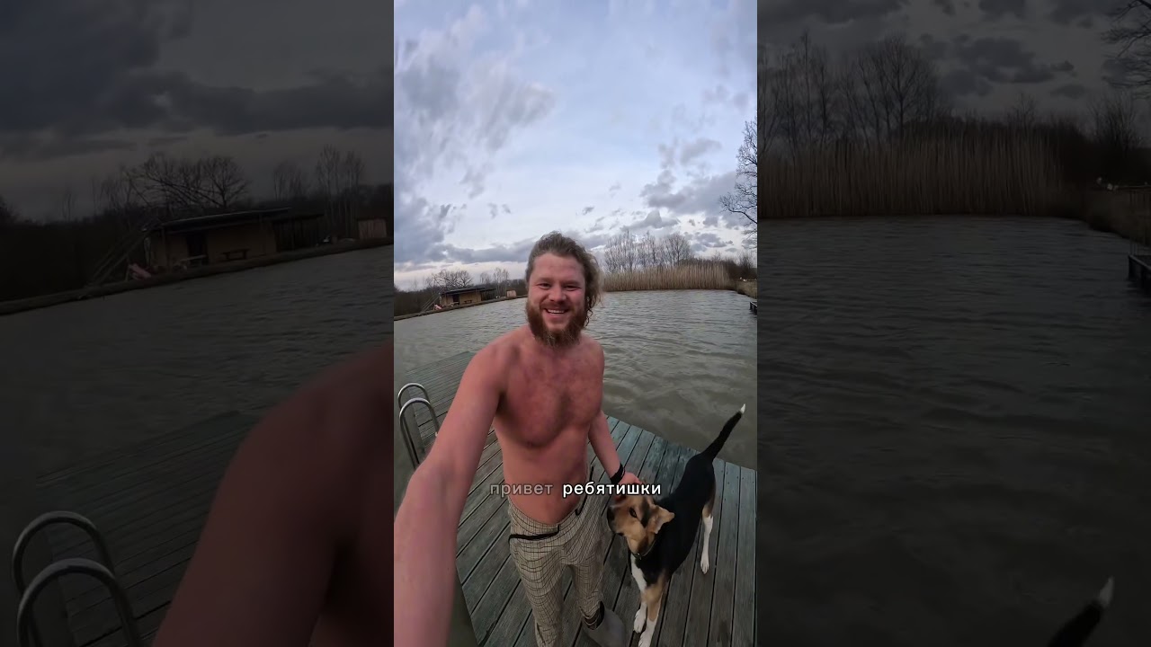 108th day of meditation in ice water #iceman #icebath #iceplunge #coldplunge #icewater #wimhof