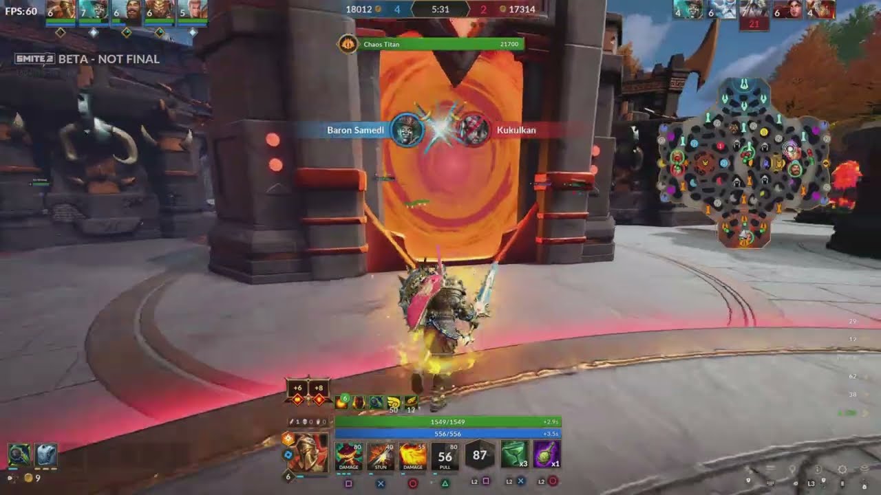Smite 2 Open Beta Conquest Aspect Ares Jungle Gameplay