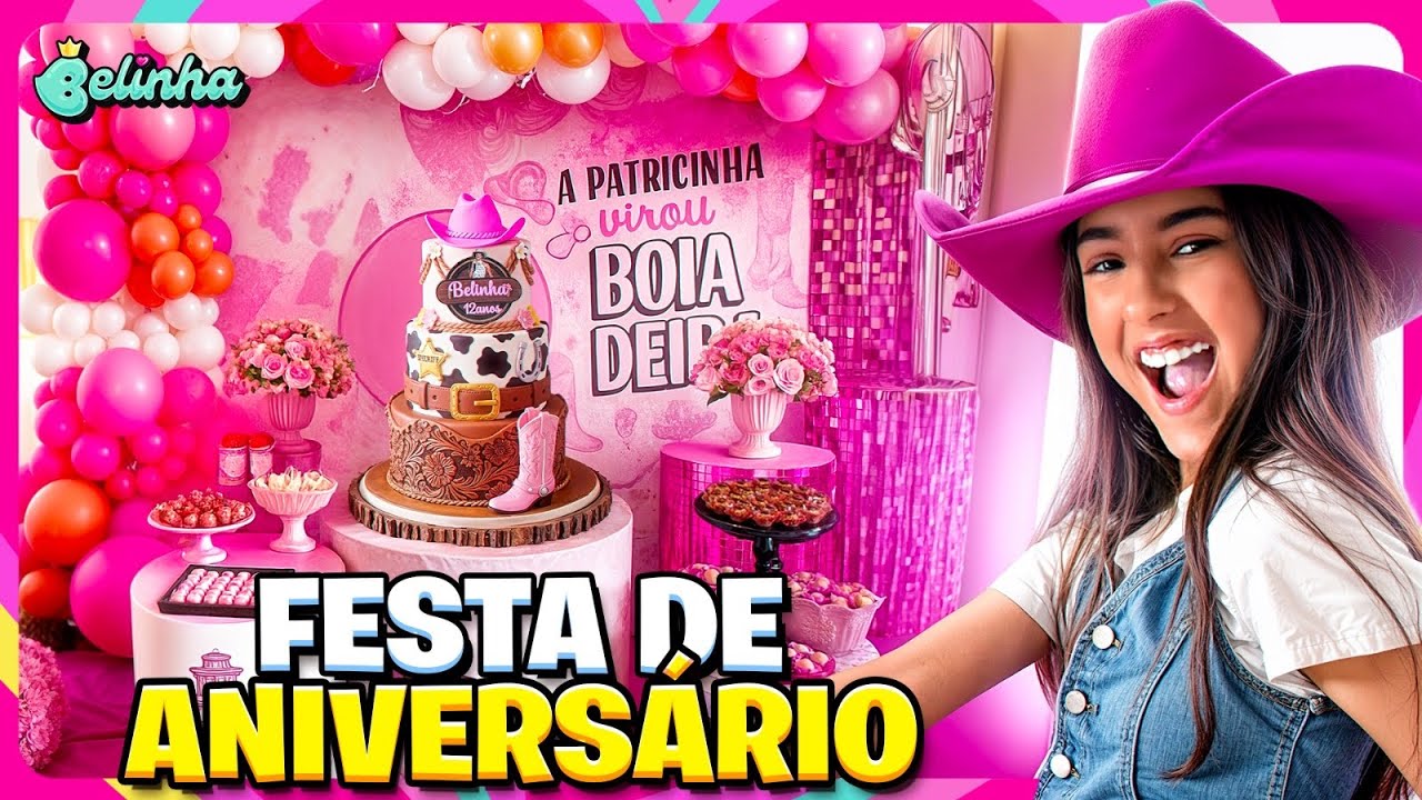 FESTA DE ANIVERSÁRIO DA BELINHA