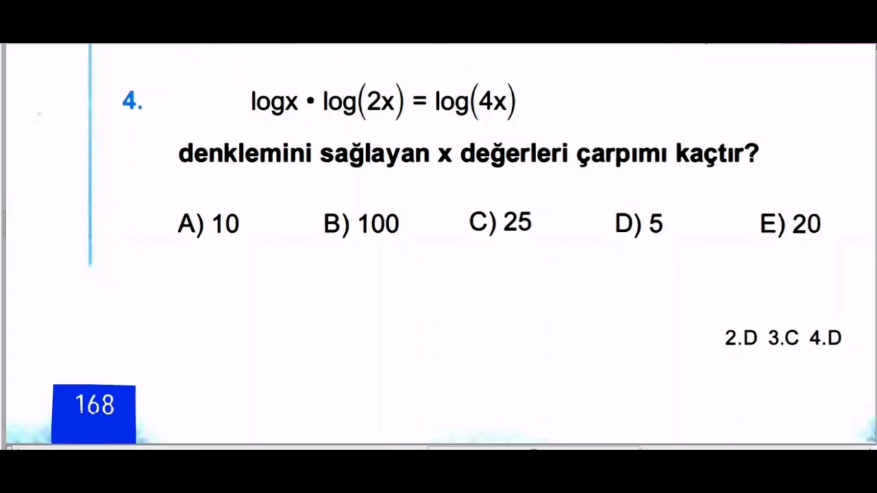 TÜRKİYE NÜFUSU ELEMELİ LOGARİTMA SORUSU ÇOK SERT SORU.. 💪 (SERGENİM🦅)