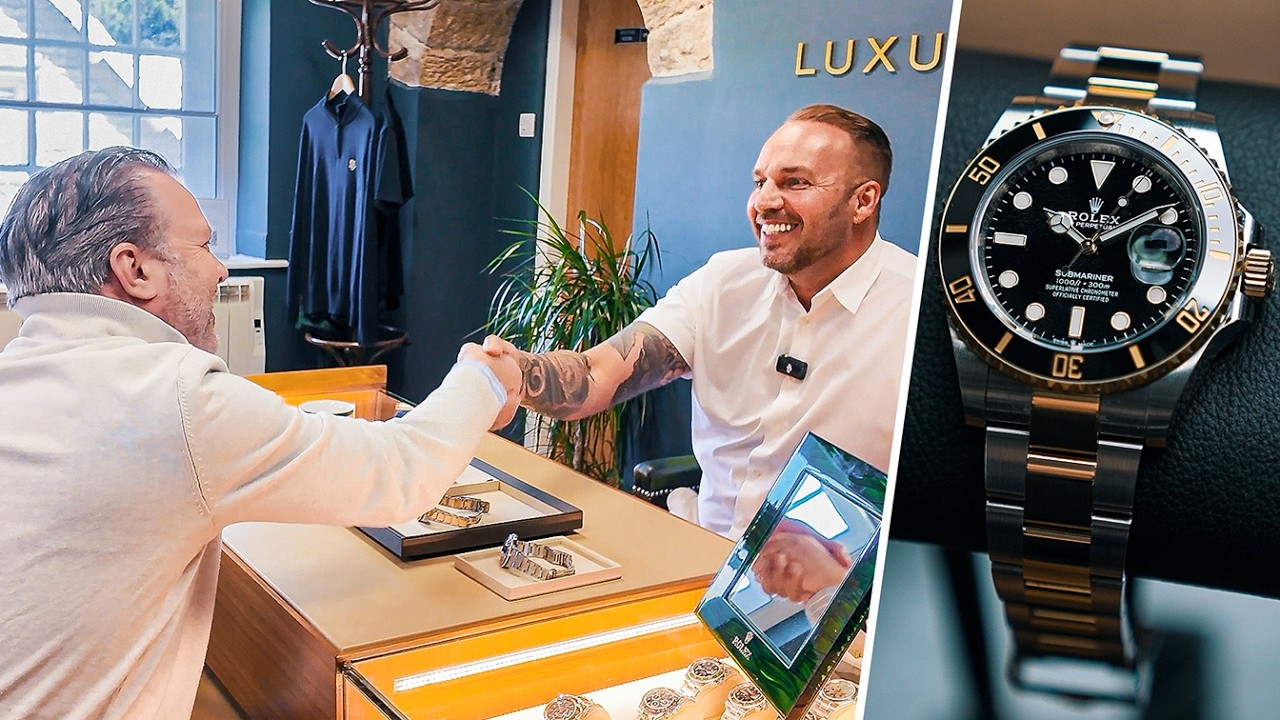 We DELIVER a £160,000 Watch! - Client Chooses A Rolex Submariner For His Birthday!