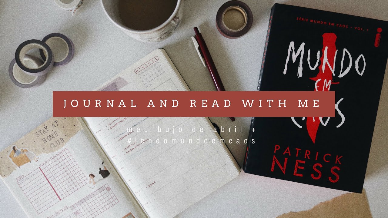 vlog: journal with me + leitura conjunta (#LendoMundoEmCaos)