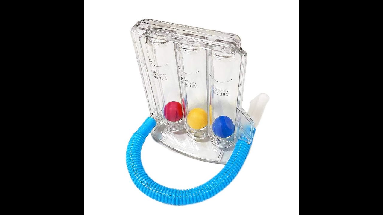 Solunum Egzersiz Cihazı (Triflow) Kullanımı