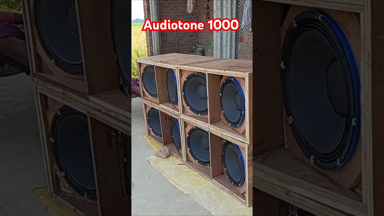 Audiotone pawar 1000 watt speaker 4Bass #pankajdj #djremix #dj @HimanshuDjVlogs7307 #djpunjab #djdee