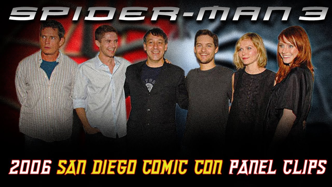 Spider-Man 3 2006 San Diego Comic Con Footage (INCOMPLETE)