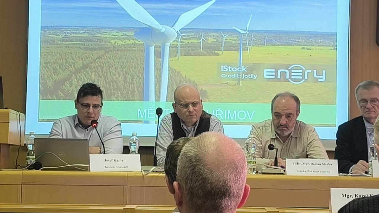 Projednávání záměru výstavby větrných elektráren Pelhřimov (18.2.2026)