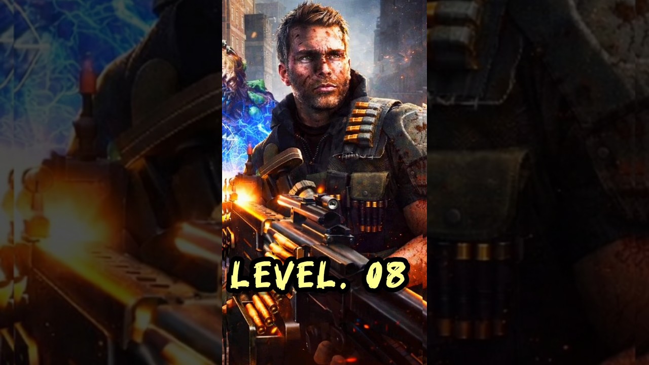 Level. 08🧟&zwj;♂️Dead Target 3D Gameplay 🔥#million1000gaming #deadtarget #zombie #shootergames