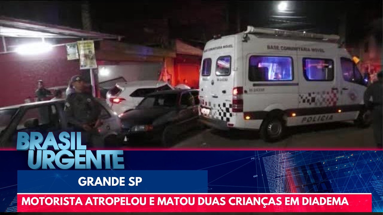 Motorista atropela e mata duas crian&ccedil;as na Grande S&atilde;o Paulo | Brasil Urgente