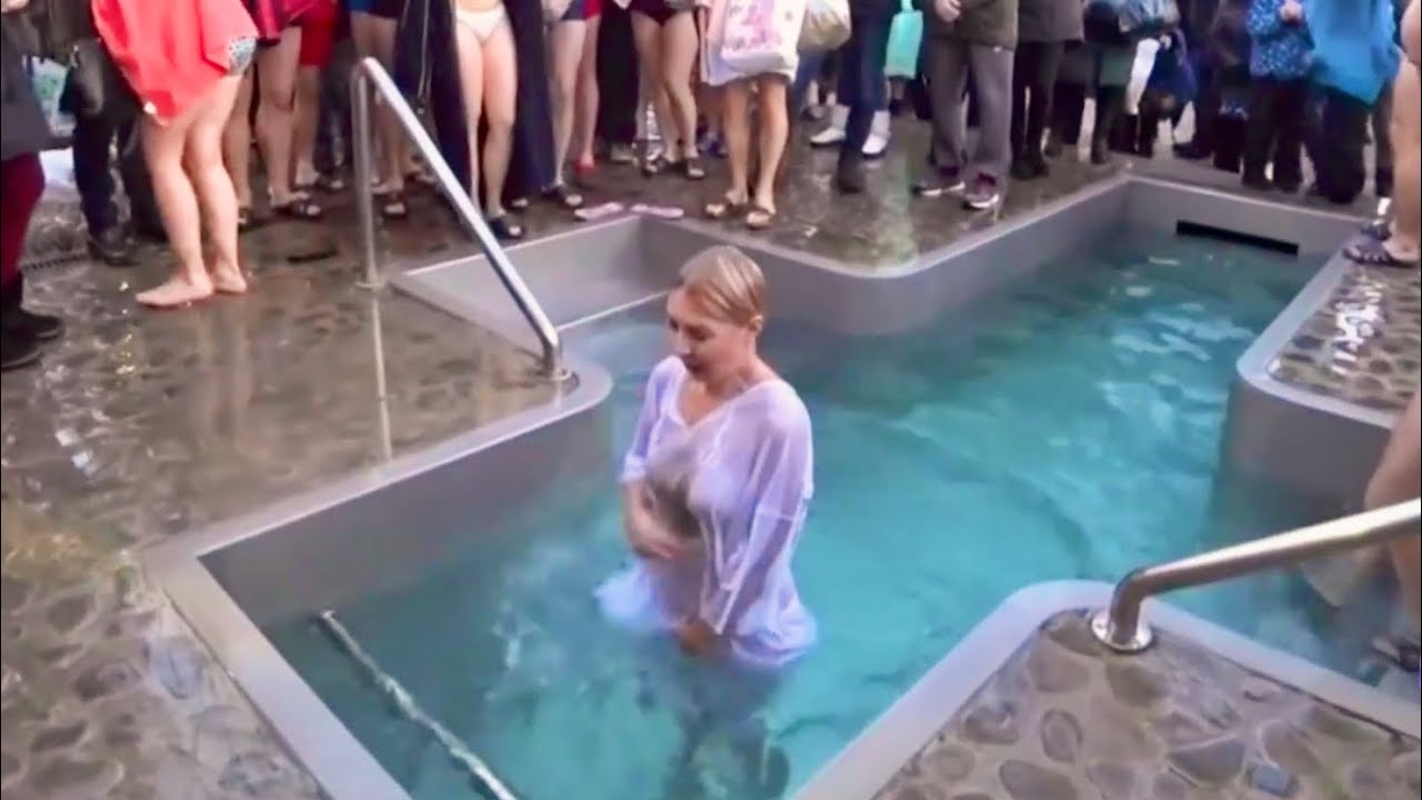 ICE HOLE BATHING #7 | COLD WATER | SWIMMING WINTER | EPIPHANY BAPTISM 2025