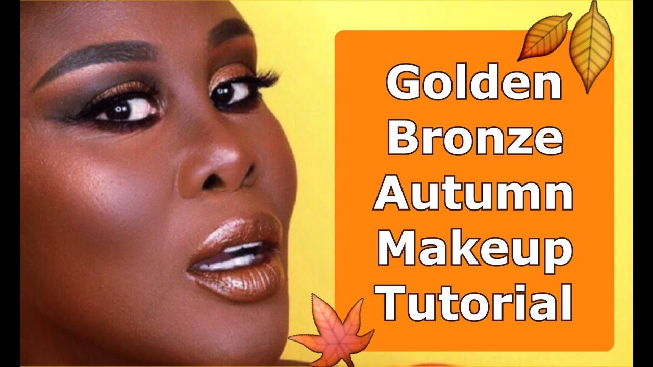 Golden Bronze Autumn/Fall Makeup Tutorial | Fumi Desalu-Vold