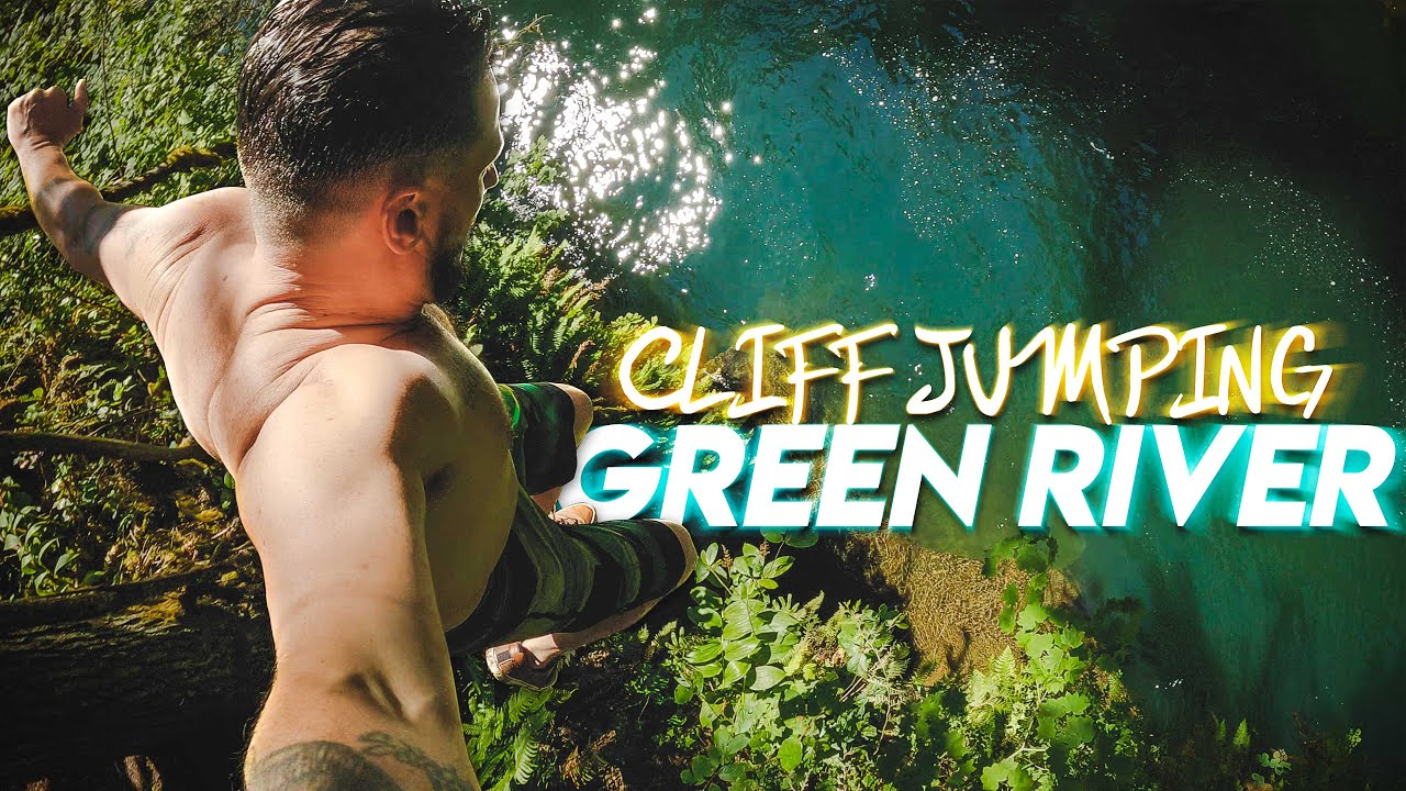 Washington Cliff Jumping POV at Green River