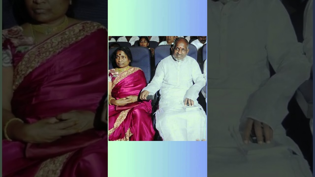 Ilayaraja with his wife