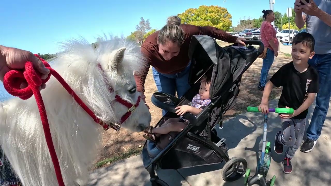 LT. Rowdy & Cash 2.0 Visiting Lake Balboa Representing VCCRR 2023 (1 of 2)