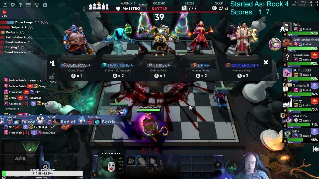 4 Aqirs 3 Undeads! Dota Auto Chess! Season 31!
