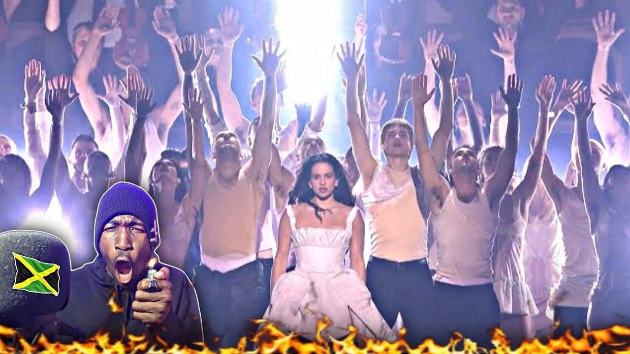 ROSALÍA - Berghain (Live at The BRIT Awards 2026) ft. Björk | РЕАКЦИЯ 🇯🇲❤️