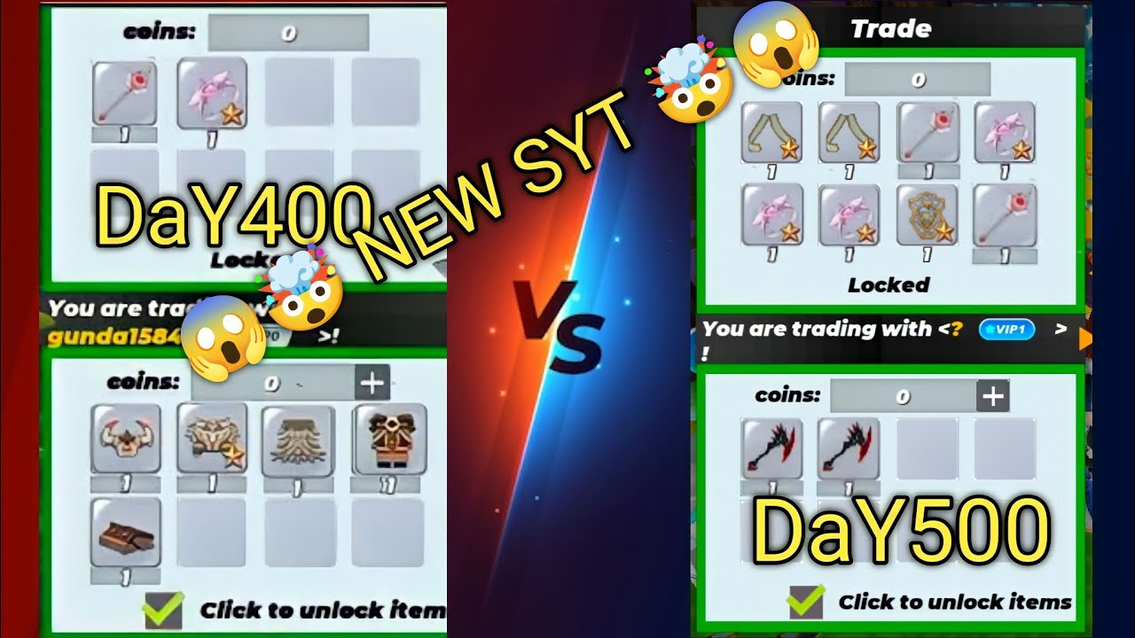 DaY400 VS DaY500 🤑 HOW TO GET RICH IN BLOCKMAN GO