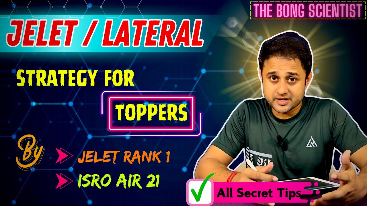 JELET toppers strategy for Polytechnic Students | The Bong Scientist | Rajib Saha