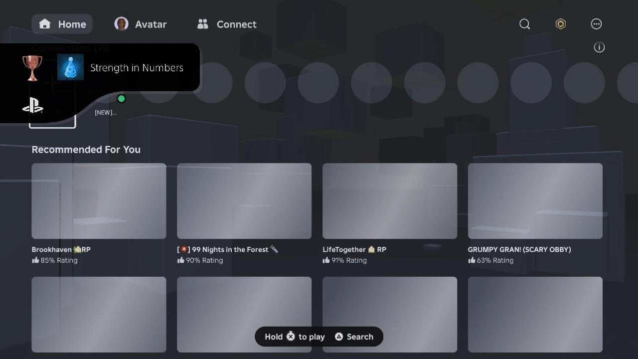 Roblox Strength In Numbers Trophy