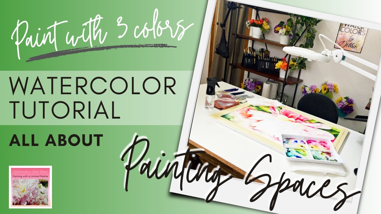 Simple Steps For Setting Up Your Watercolor Painting Space!