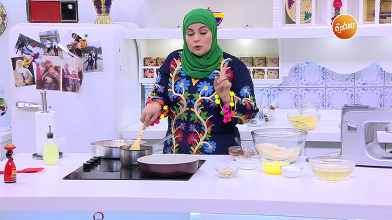 طريقة تحضير كنافة بالشوكولاتة الكريمي | نجلاء الشرشابي