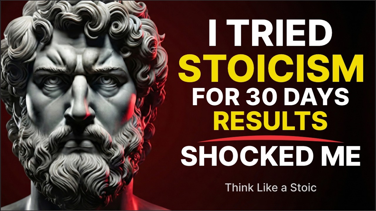 I Did This 30-Day Stoic Challenge as a Woman... My Life Will Never Be The Same