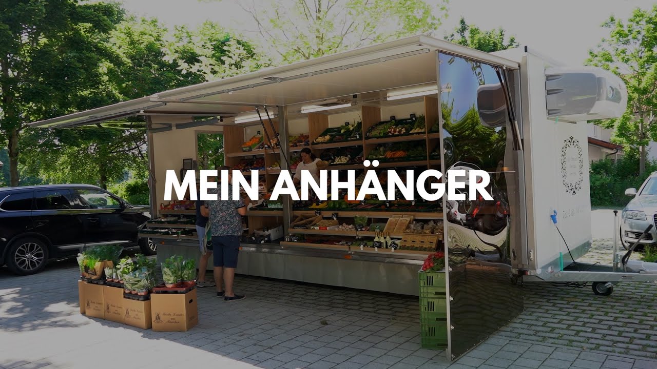 Wörmann Verkaufsanhänger | Mein Anhänger | Leo's Obstand'l