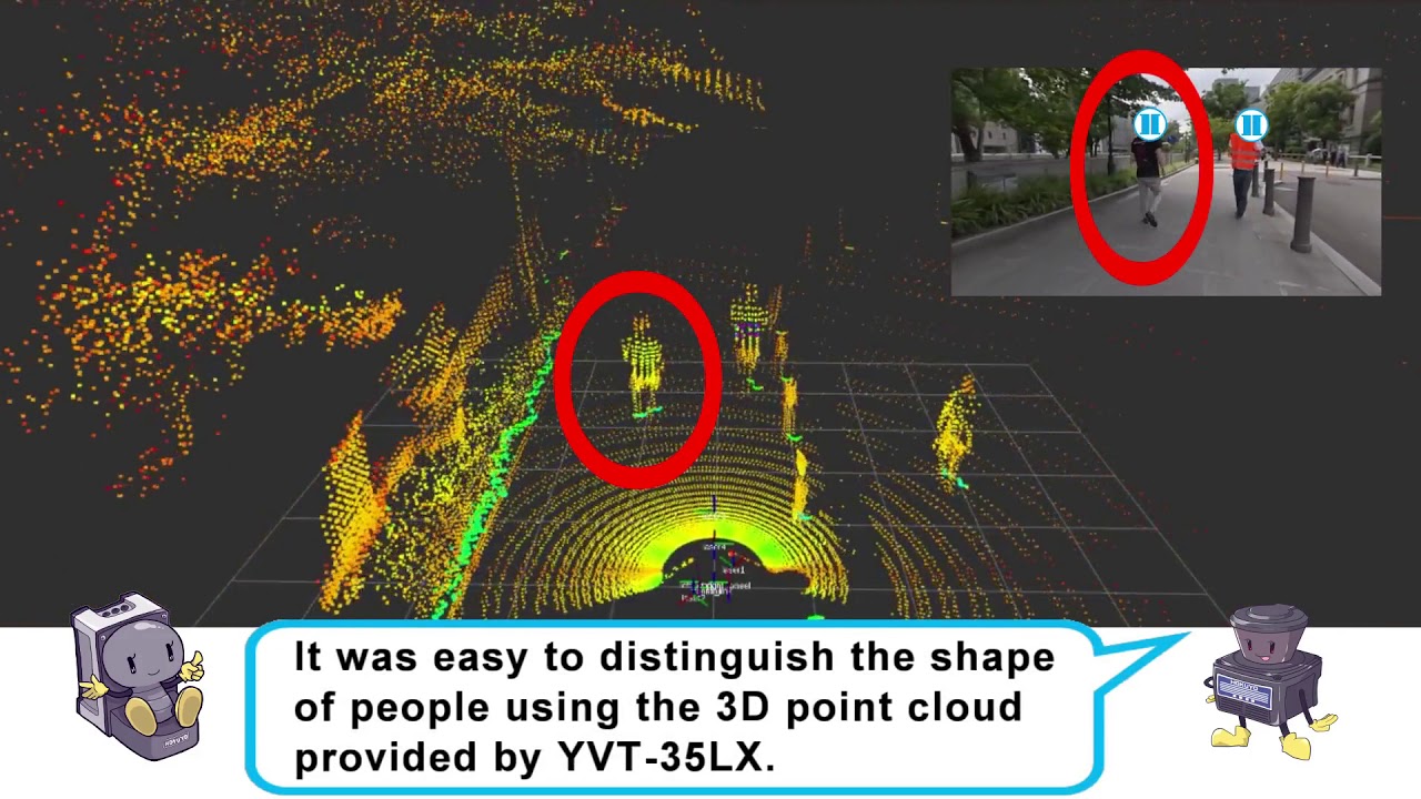 Hokuyo 2D & 3D LiDARs for self-driving vehicle