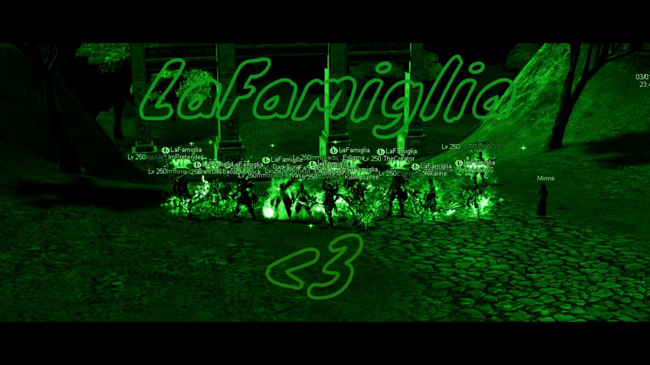 Hey, this is ♛LaFamiglia Guild!♛ | MagicWorld2 2k18