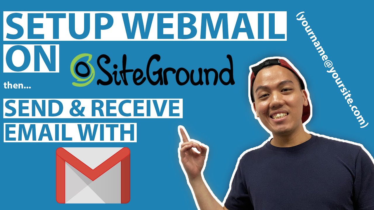 How To Setup & Connect SiteGround Hosting Webmail To Send & Receive Emails Through Gmail