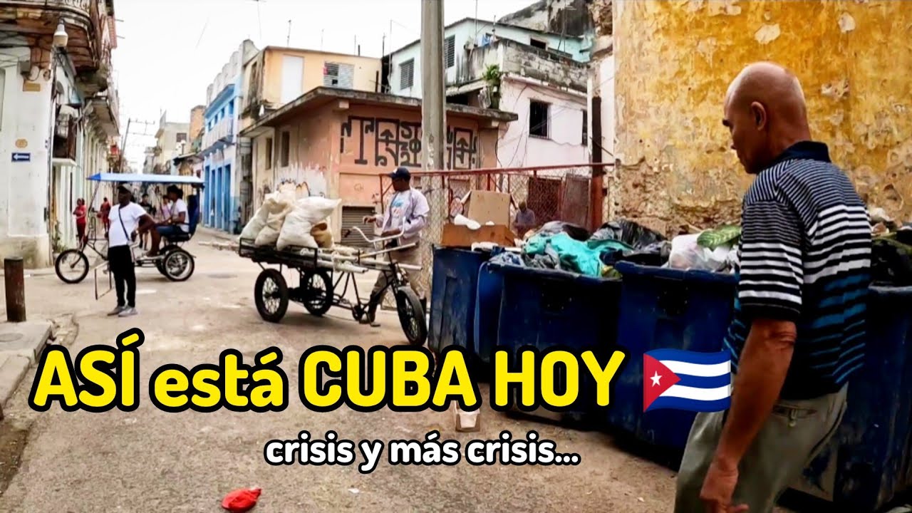 ASI están las CALLES de La HABANA, CUBA 🇨🇺 la VERDAD OCULTA de cubanos de a pie,Jesús María#cuba2024