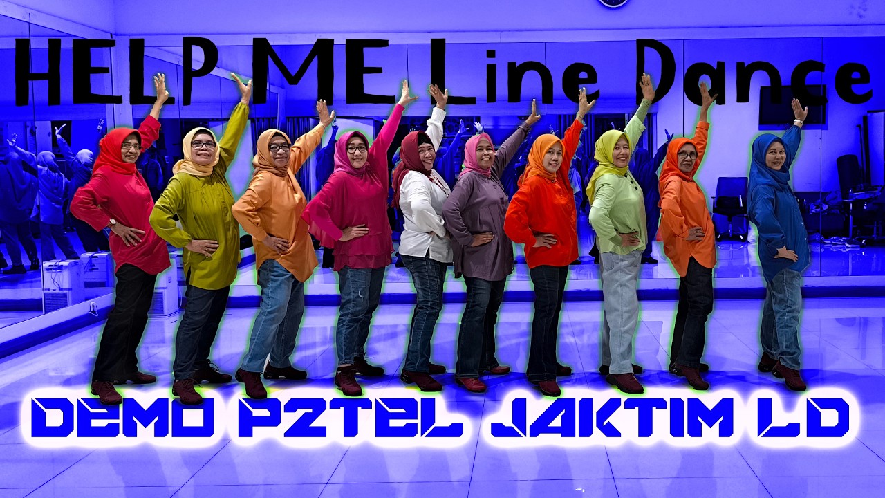 HELP ME Line Dance | Demo P2Tel JakTim LD