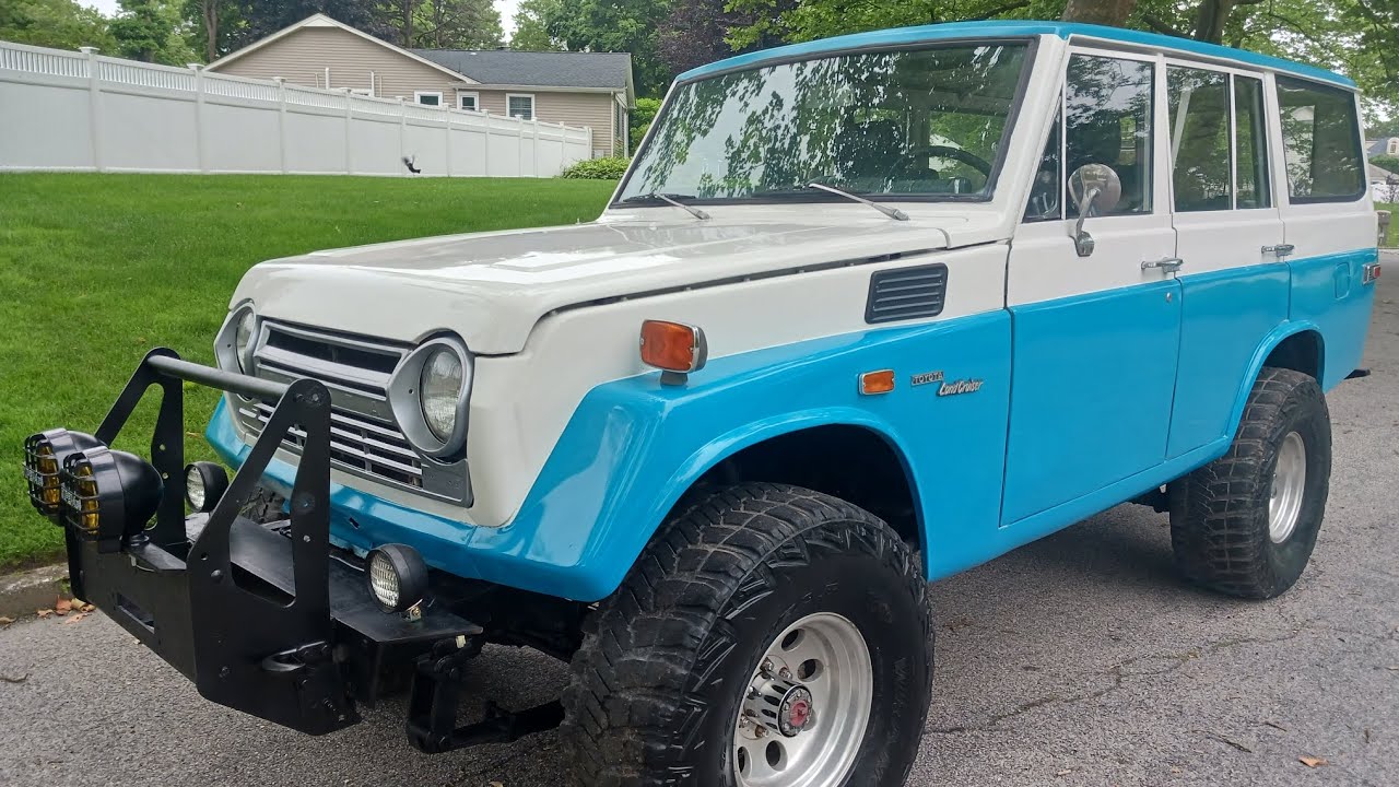 1972 TOYOTA LAND CRUISER FJ55 IRON PIG INLINE 6 4 SPEED LIFTED 35