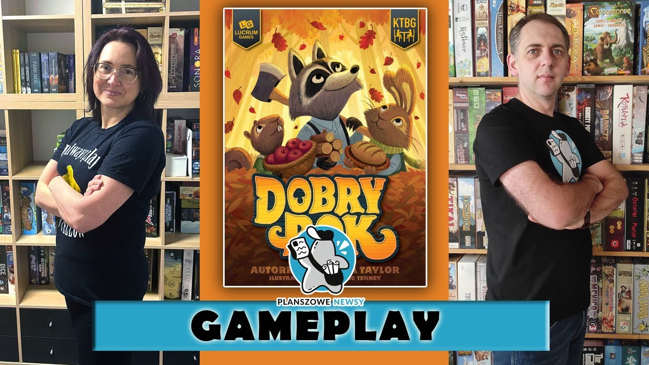 #12 Gameplay live || Dobry Rok || Lucrum Games || Zasady gry