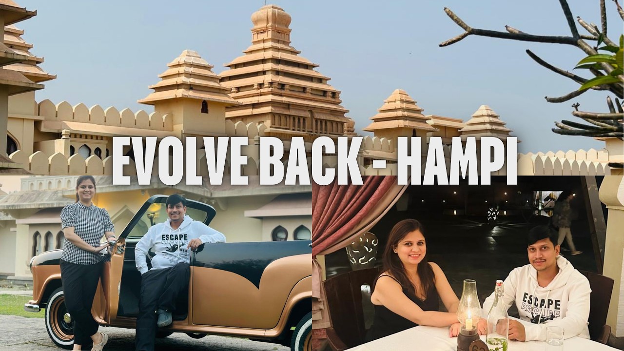 Luxury Stay at Evolve Back Hampi | Complete Package & Resort Tour