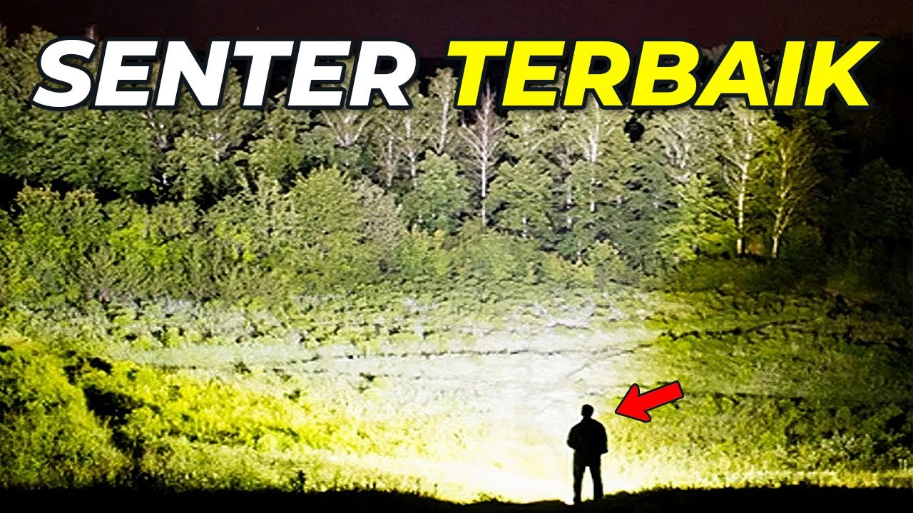 5 Rekomendasi SENTER LED SUPER TERANG Terbaik! Lampu Senter Murah BERKUALITAS