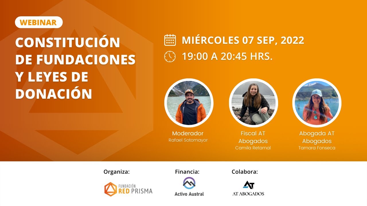 Webinar 01: Constituci&oacute;n de Fundaciones y Leyes de Donaci&oacute;n