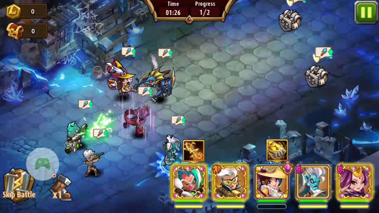 Magic RUSH CRYSTAL DUNGEON LVL 139 PASSED