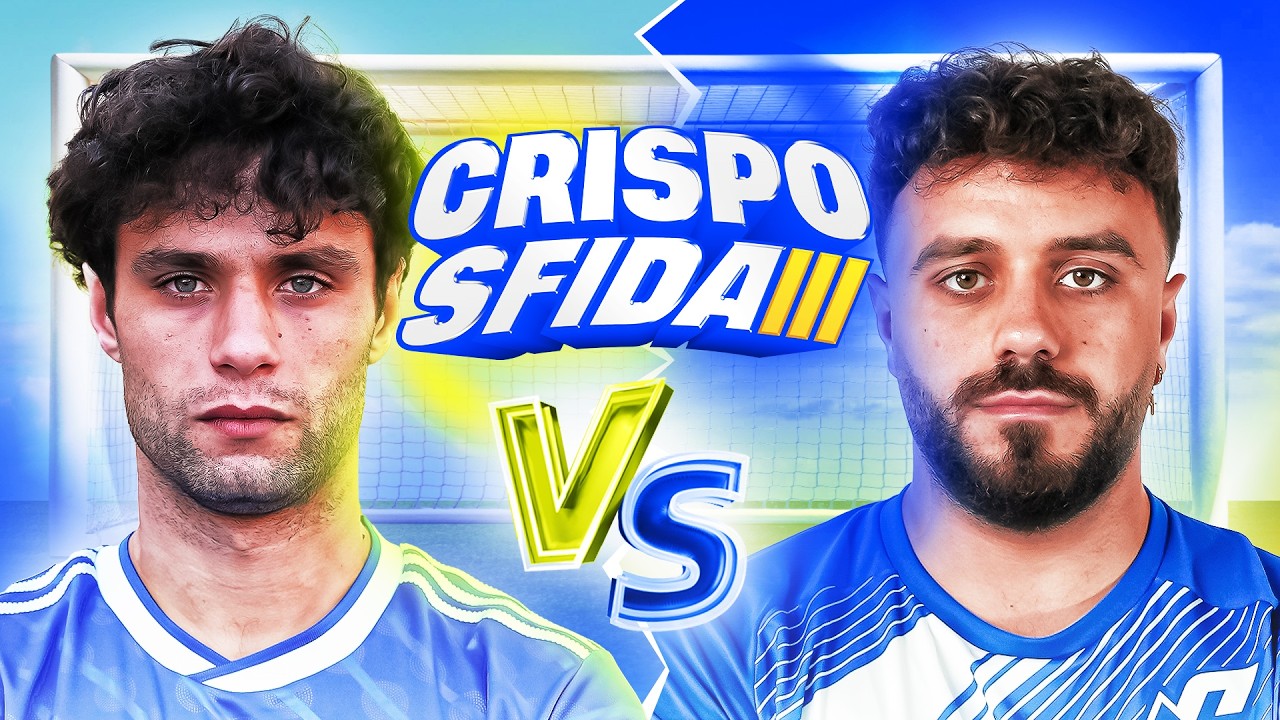 💙🔥 CRISPO VS ER MOCHO (⁨@FiusGamer⁩ ) | CRISPO SFIDA 3.0 ⚽