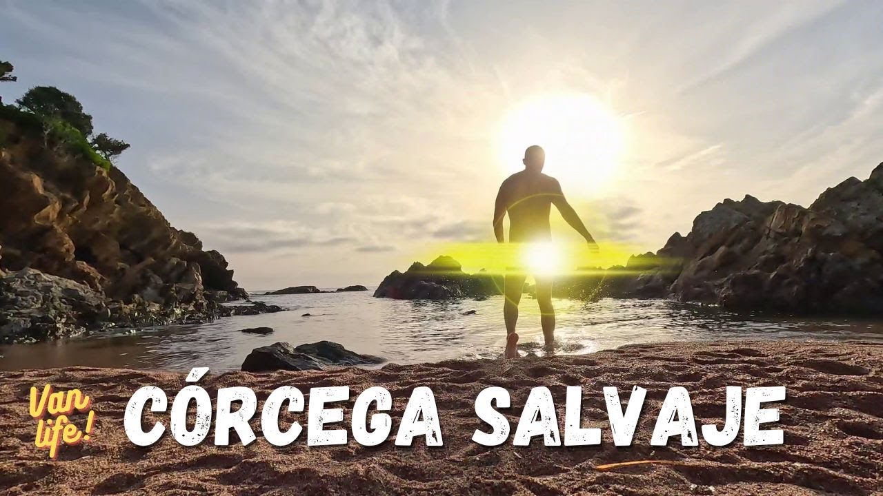 🏖 PLAYAS SALVAJES y la ciudad MÁS visitada de CÓRCEGA ⎮ FRANCIA en Camper 🚐