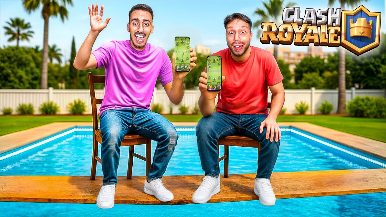 מי שמפסיד בקלאש רויאל נופל לבריכה