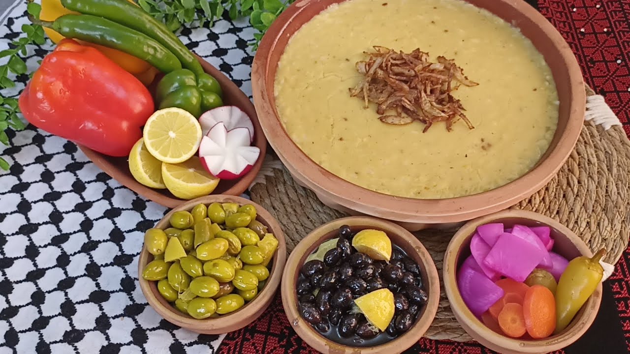 مسلوعه العدس الفلسطينيه