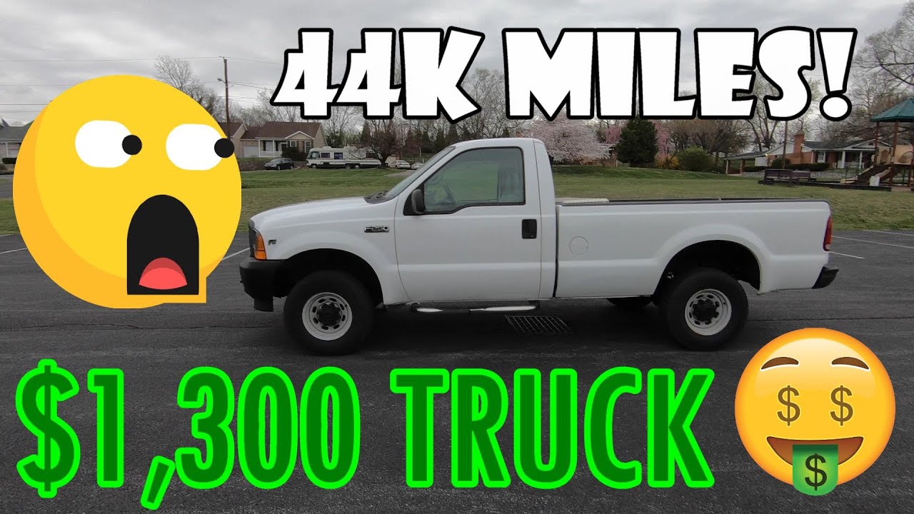 2001 Ford F250 Regular Cab Long Bed 5.4L V8 4X4 Full Review