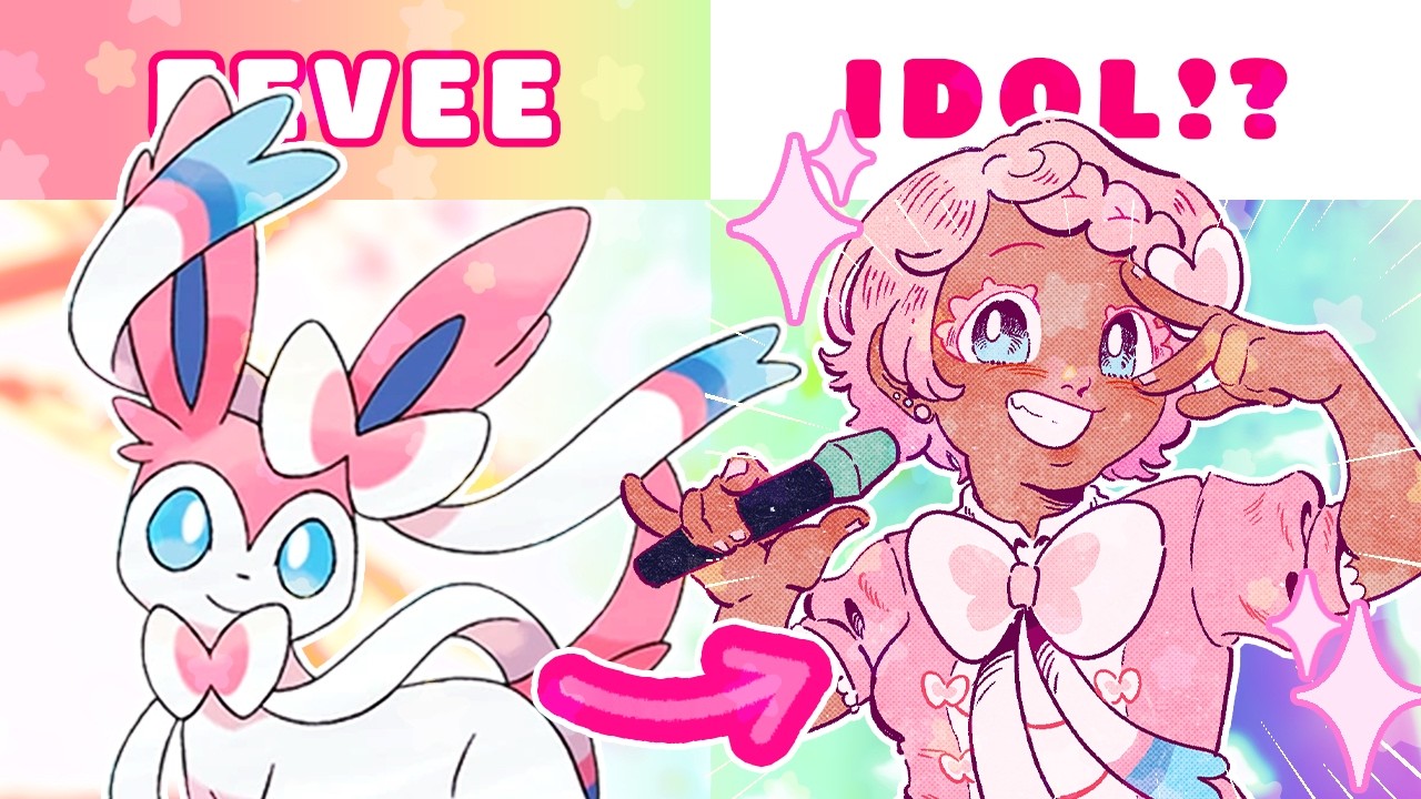 🍓 WHAT IF EEVEELUTIONS WERE IDOL/ MAGICAL GIRLS??? 🍓