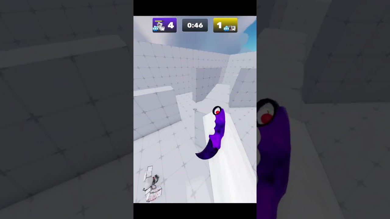 Crazy knife trick shot 🙏 #roblox #rblx #trickshots #robloxrivals #robloxshorts x