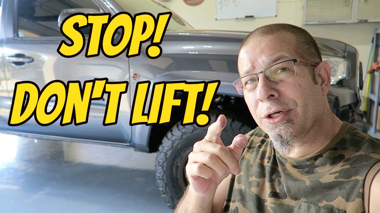 Посмотрите это видео, прежде чем поднимать свой Toyota Tacoma